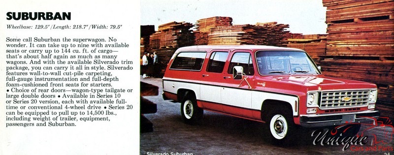1976 Chevrolet Full-Line Brochure Page 13